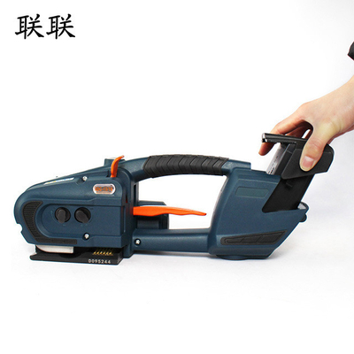JDC13 16 Strapper Máquina de vendaje de pallets semiautomática de plástico PP PET con batería