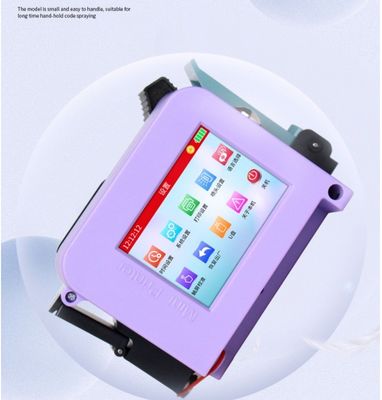 Impresora de inyección de tinta portátil con mini operación inteligente 105 * 72 * 49 dimensiones