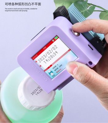 Impresora de inyección de tinta portátil con mini operación inteligente 105 * 72 * 49 dimensiones