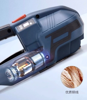 Máquina portátil de fijación de PET PP con batería recargable V2 para cinta de 13-16 mm