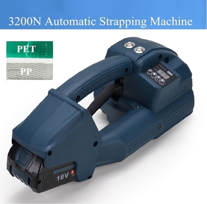 Máquina automática portátil de vendaje para cinturón de PP PET Tiempo de soldadura 2-5s Alimentada por batería