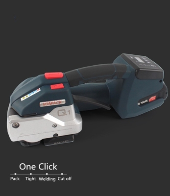 Máquina automática portátil de vendaje para cinturón de PP PET Tiempo de soldadura 2-5s Alimentada por batería