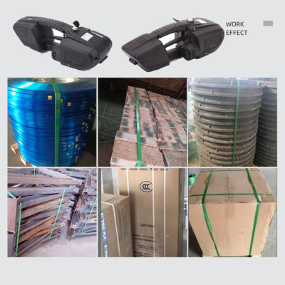 Máquina de sujeción automática con batería de litio recargable para palets de cartón V3