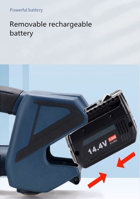 14.4V/4.0AH Batería recargable Herramientas de embalaje portátiles semiautomáticas 3.05 KG