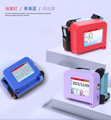 Impresora portátil de inyección de tinta industrial mini inteligente para impresión de madera 3,5 kg