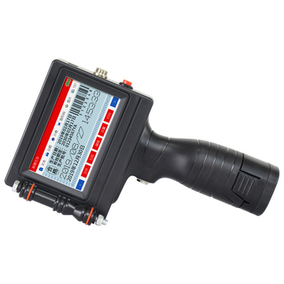 Impresora de inyección de tinta con codificador de fecha de 2-12.7 mm para codificación industrial de números de lote