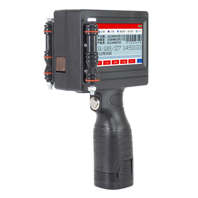 Impresora de inyección de tinta con codificador de fecha de 2-12.7 mm para codificación industrial de números de lote