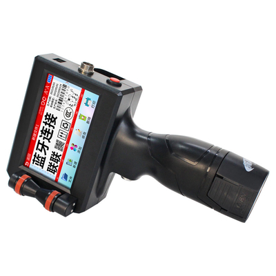 Impresora de fecha portátil portátil de tinta de secado rápido para impresión semiautomática de cajas de cartón