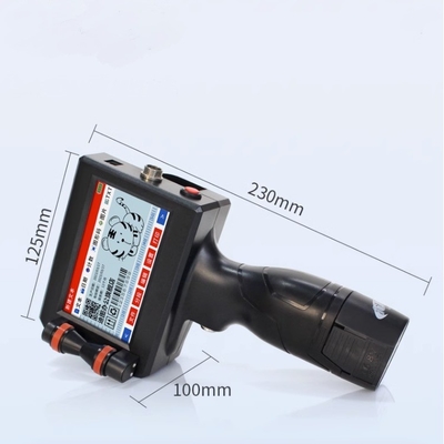 Impresora de fecha portátil portátil de tinta de secado rápido para impresión semiautomática de cajas de cartón