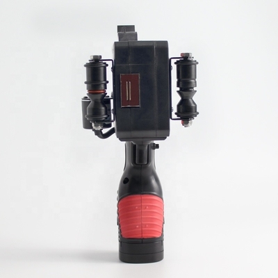 Impresora de inyección de tinta 42ml Tinta de disolvente seco rápido 1-6 líneas Mano portátil Inteligente Definición de código de fecha pantalla LED