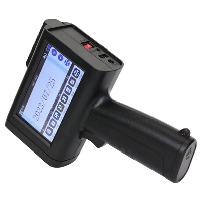 Impresora de inyección de tinta portátil semiautomática para fecha de caducidad y código de lote en un solo color