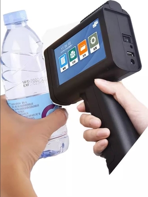 Impresora de inyección de tinta portátil semiautomática para fecha de caducidad y código de lote en un solo color