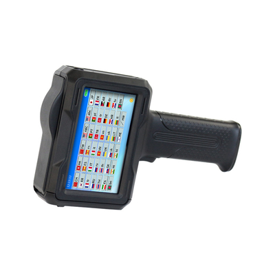 Impresora de inyección de tinta portátil semiautomática para codificación y fecha de caducidad de lotes portátiles