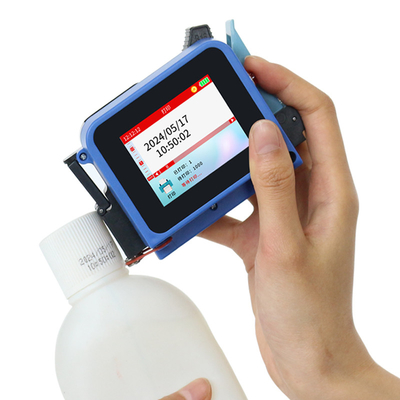 Máquina de codificación de inyección de tinta térmica mini tipo C para papel madera plástico vidrio metálico