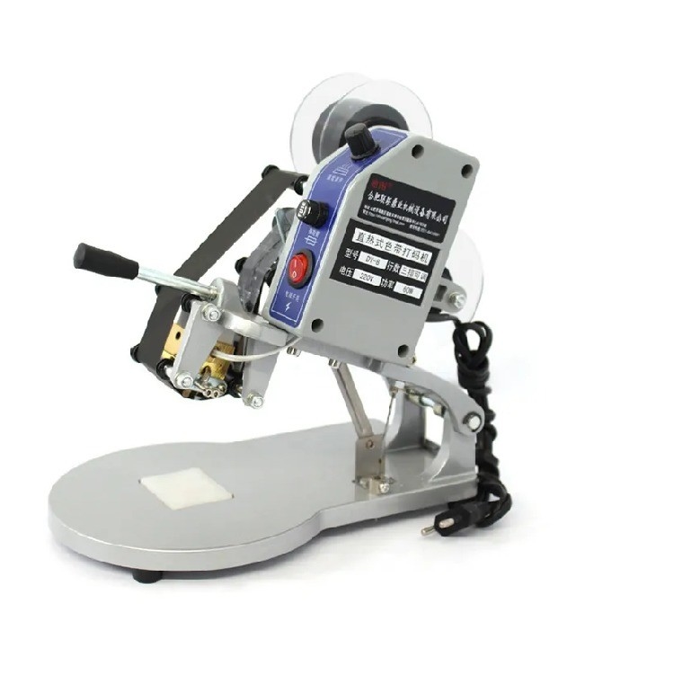 Máquina de estampado semiautomática de 240*240*140mm para la impresión de fecha de caducidad en bolsas convenientes