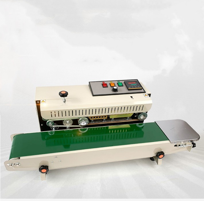 220V/50HZ FR-900 Máquina de sellado de banda continua para bolsas de plástico Rango de temperatura 0-300C