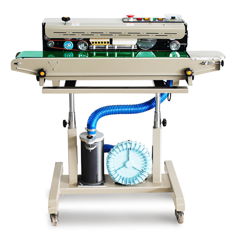 Sellador vertical de productos básicos con velocidad de llenado de gas, lavado y sellado de 0-12 m/min