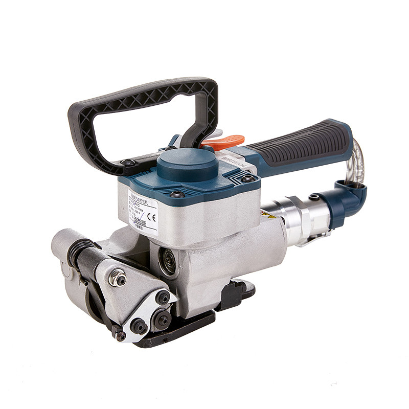 Rápido y fácil embalaje B19 Air Pneumatic Handle Strapping Tool con tiempo de soldadura de 2-5s