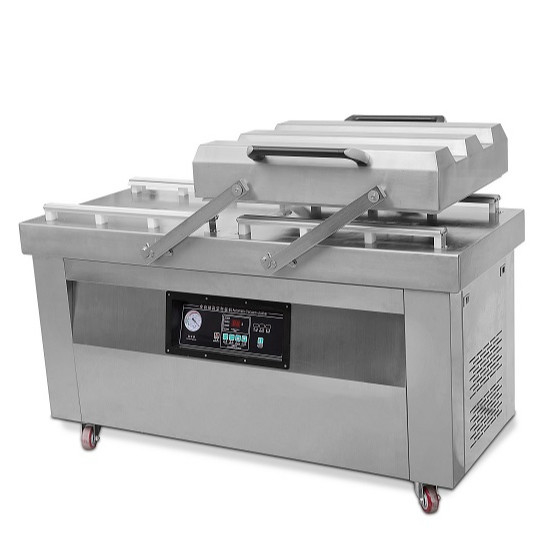DZ-600/2SB Máquina automática de embalaje a vacío de cámara doble grande para envases de alimentos