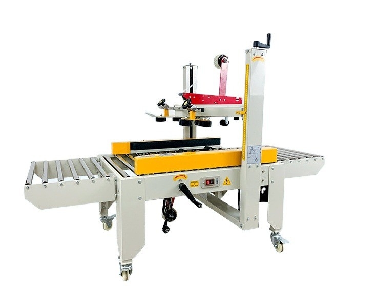 Máquina de sellado de cartón semiautomática de carga máxima de 3 kg para conducción izquierda y derecha