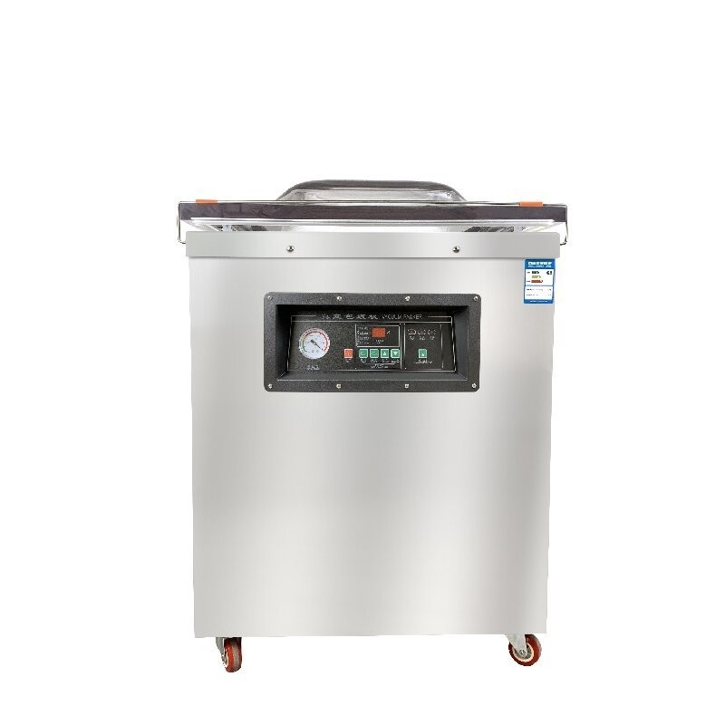 Máquina de embalaje a vacío 220V/50HZ DZ-600 para granos de arroz ladrillo carne fresca y alimentos pequeños