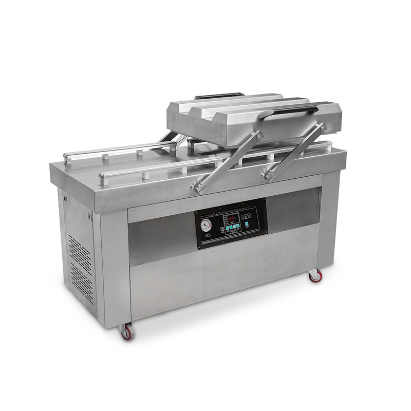 188 KG DZ-600/2SA Máquina de sellado por vacío de alimentos húmedos y secos automática industrial para uso comercial