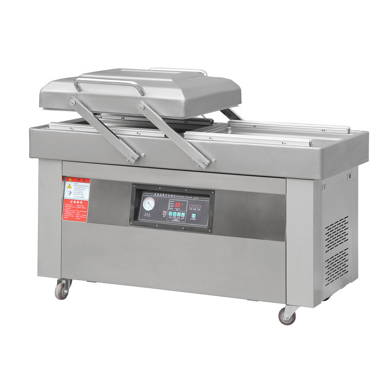 DZ-600 2SB Máquina semiautomática de embalaje a vacío de doble ranura con potencia de motor de 2000W