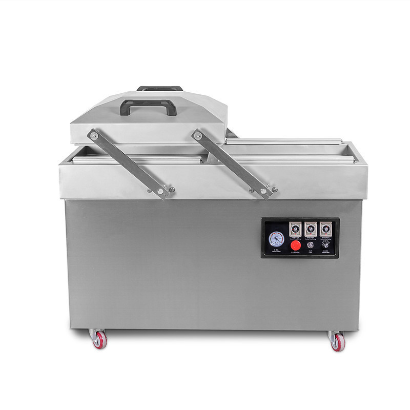 Tipo de embalaje Bolsas DZ-400/2SB3 Máquina de sellado de embalaje con ranura de doble cámara