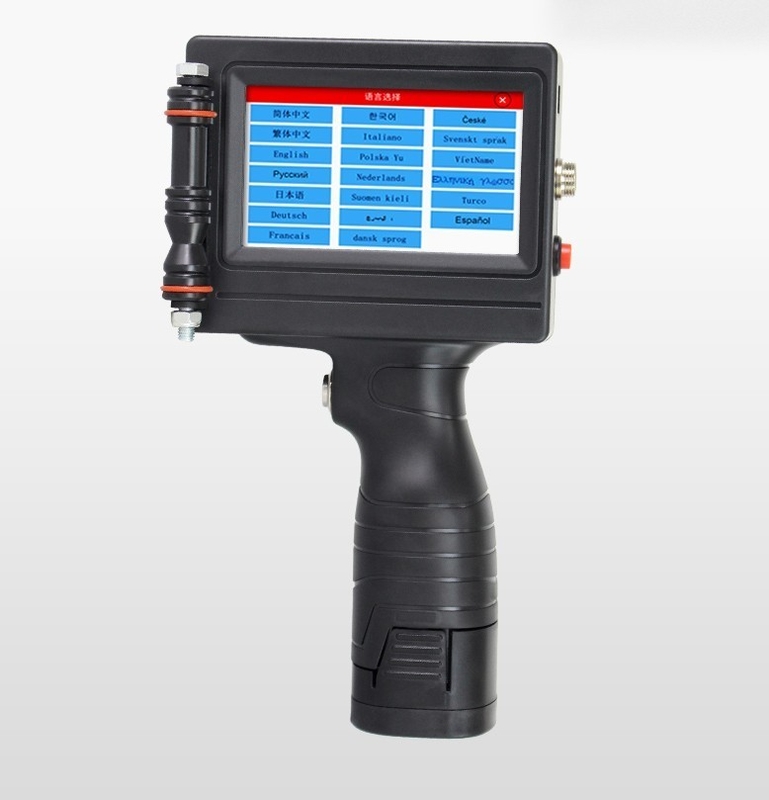 S790 Impresora portátil de inyección de tinta para botellas de vidrio Impresión de código de fecha de vencimiento del lote