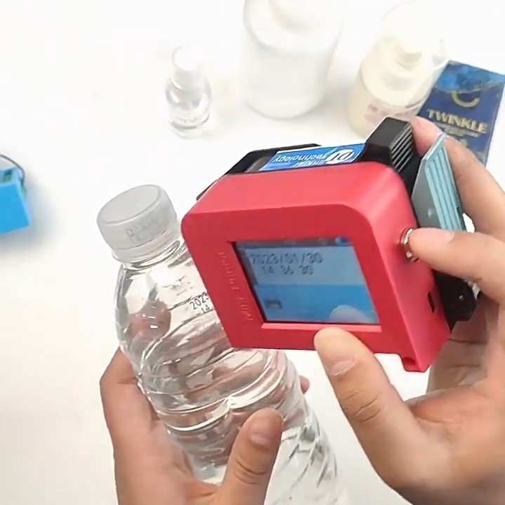 Impresora de inyección de tinta de bolsillo portátil para bolsas de plástico