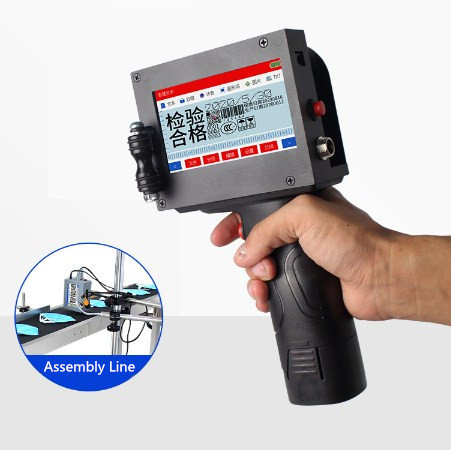 Máquina de codificación de lotes de cartón inteligente de media pulgada Impresora de inyección de tinta para tiendas de materiales de construcción