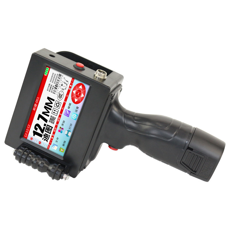 Impresora TIJ Impresora de inyección de tinta portátil para cuero de plástico Impresora UV digital de inyección de tinta de PVC