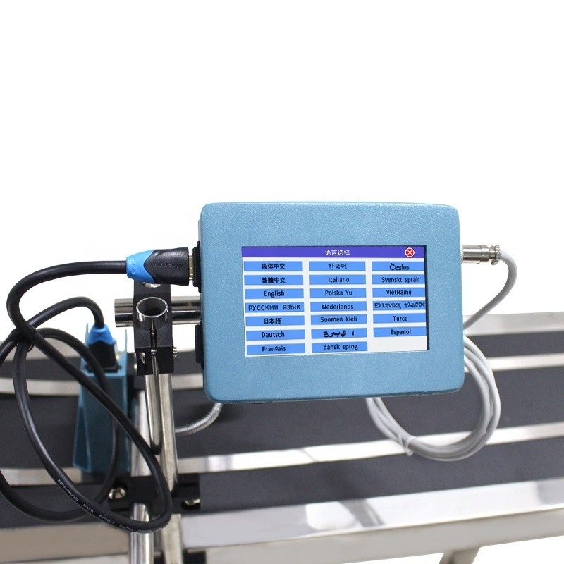 Impresora de inyección de tinta automática de colores grandes para línea de montaje de 110V/220V de altos efectos