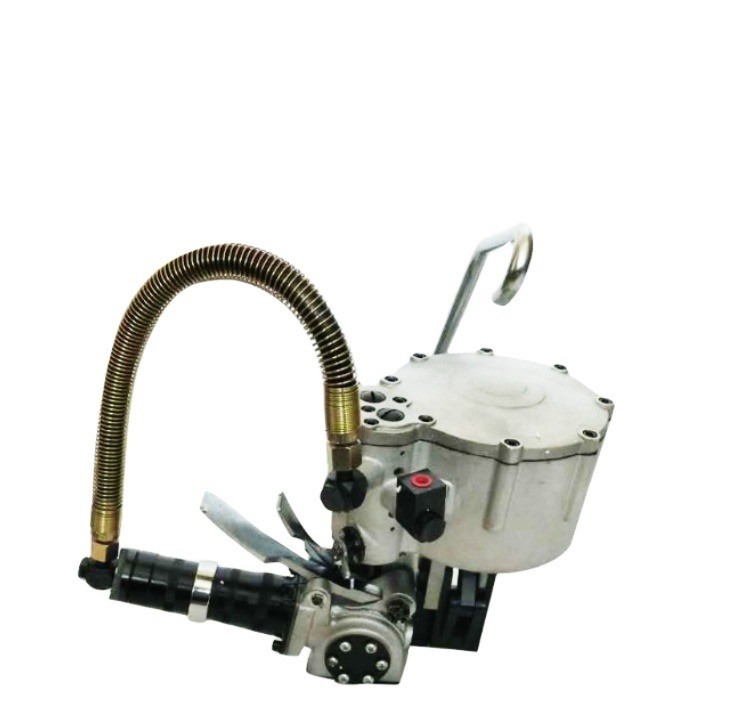 KTL19/25/32 Máquina de envoltura de bandas de cinta neumática de acero para tensión y sellado