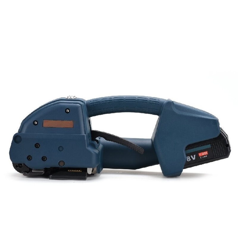 Máquina automática portátil de vendaje para cinturón de PP PET Tiempo de soldadura 2-5s Alimentada por batería