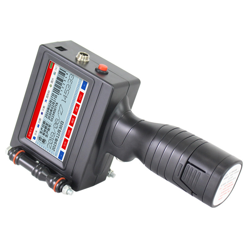 Impresora de inyección de tinta con codificador de fecha de 2-12.7 mm para codificación industrial de números de lote