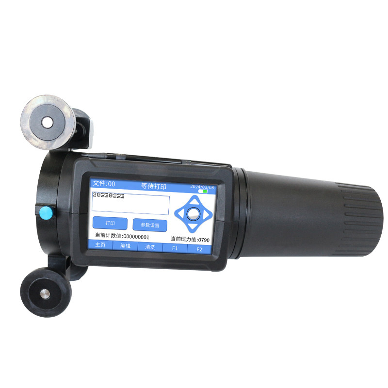 Impresora portátil de codificación Cij de 60 mm de altura de carácter grande para papel plástico metal de madera