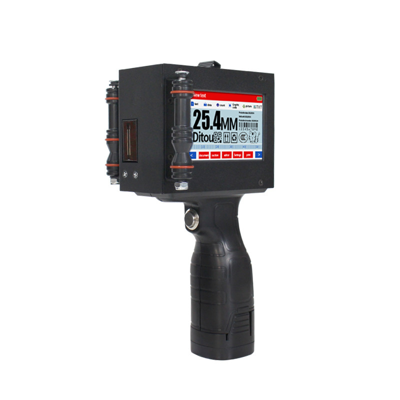 Lian Lian Y254X Impresora portátil mini de inyección de tinta a color para código QR Fecha en la bolsa